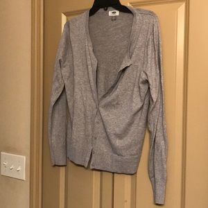 Gray Cardigan